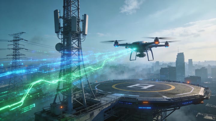 中国电信发布AI驱动的"1+1+4+N"低空经济能力体系