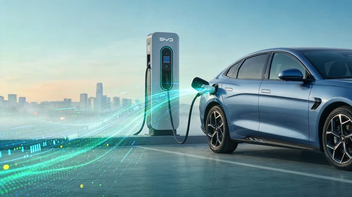 比亚迪发布海豹07新车型 搭载闪充技术5分钟可充电70%